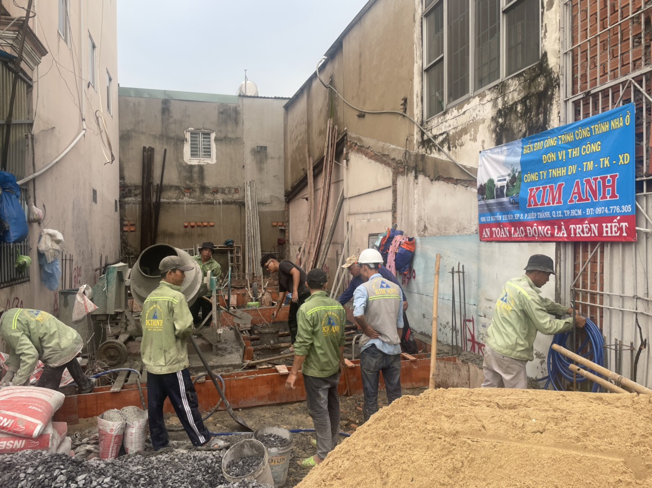 Xây nhà trọn gói phường đông hưng thuận - Xây Dựng Kim Anh