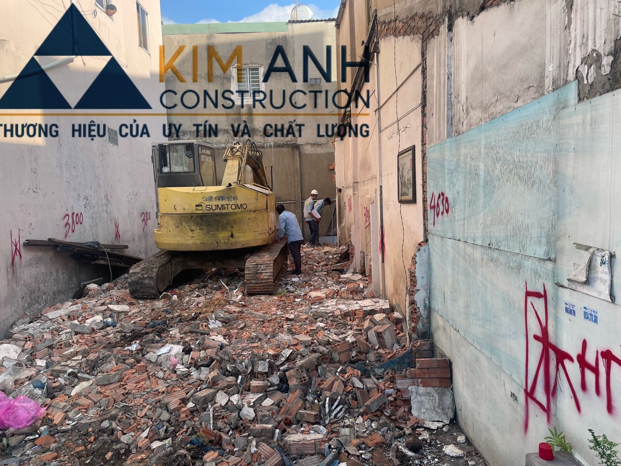 Xây nhà trọn gói phường đông hưng thuận - Xây Dựng Kim Anh