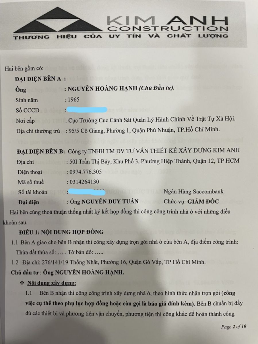 Giai đoạn chuẩn bị & ký kết