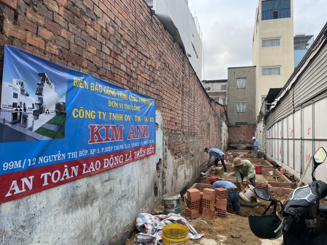 Dự án xây nhà phần thô Phường 17, Gò Vấp