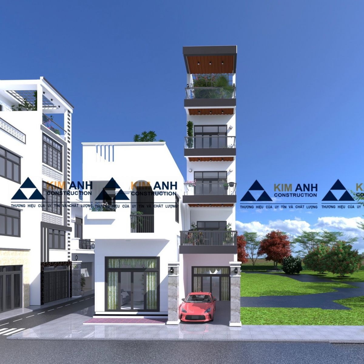 Dự án xây nhà phần thô Phường 17, Gò Vấp