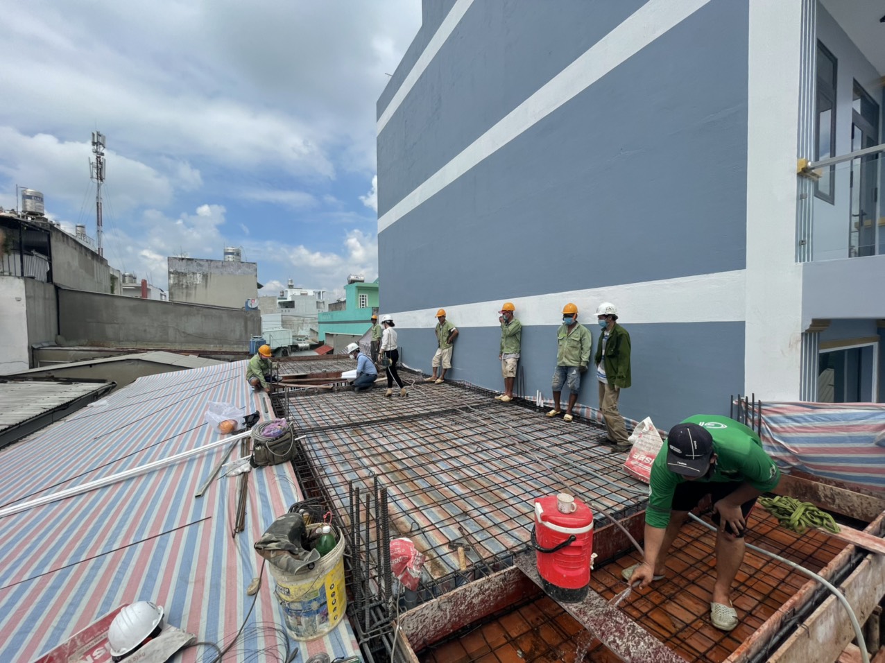 Xây dựng phần thô nhà phố Tân Tạo, Bình Tân - Xây Dựng Kim Anh